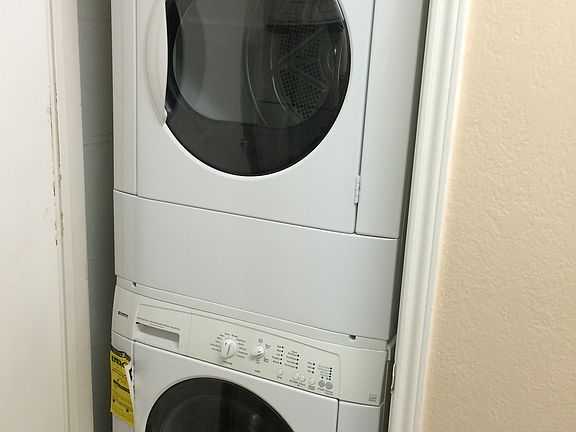 washer and dryer