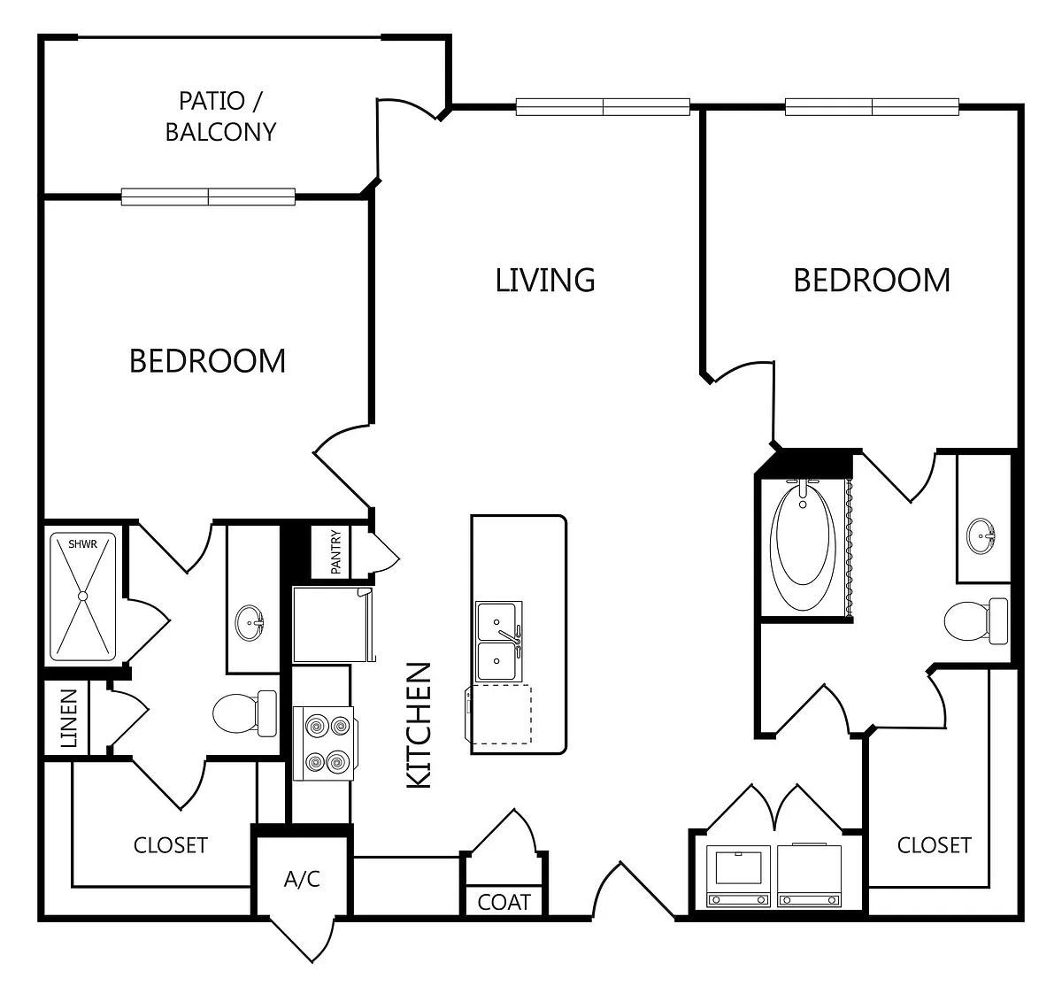 Floor plan B1