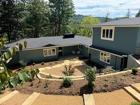 Frontal view of home