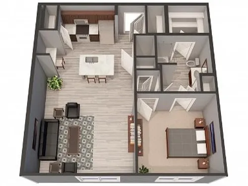 Floor plan 1C