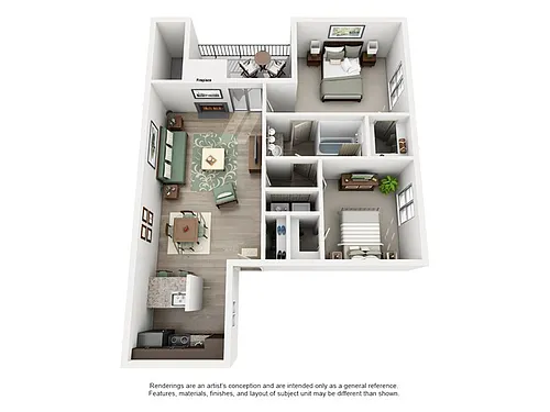 Floor plan B1