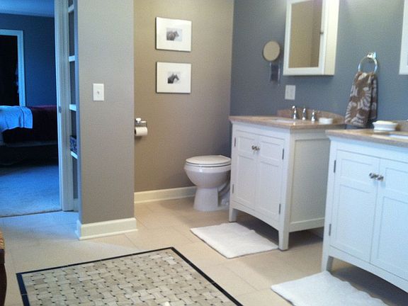Master bathroom