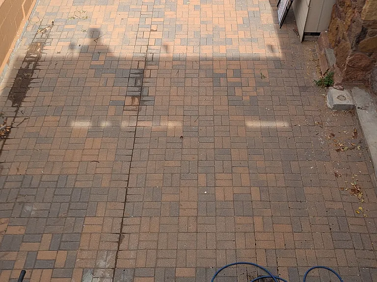 Two off-street parking spaces.