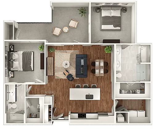 Floor plan B6
