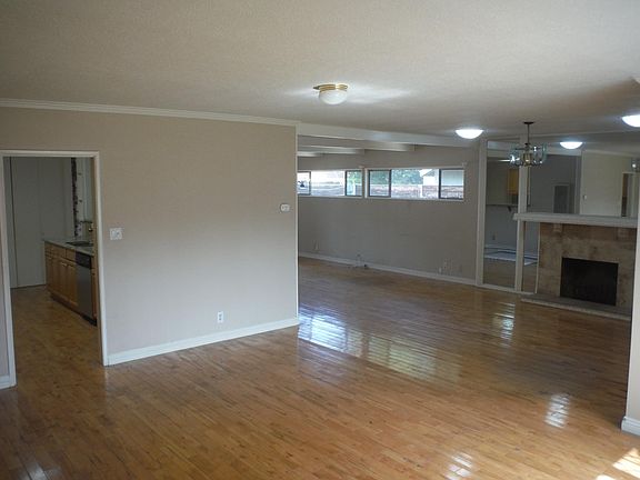 Dining room and living room