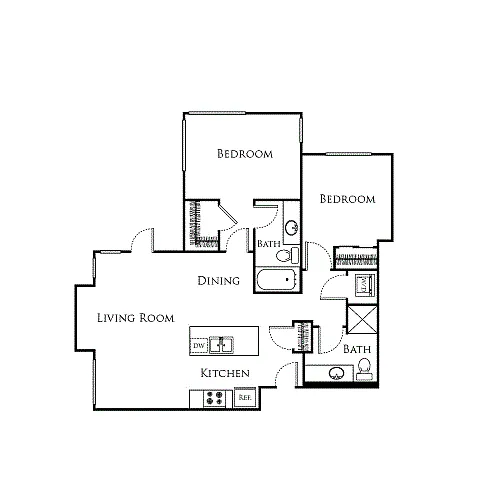 Floor plan B2a