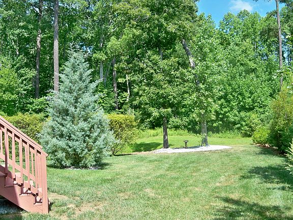 back yard, facing northeast