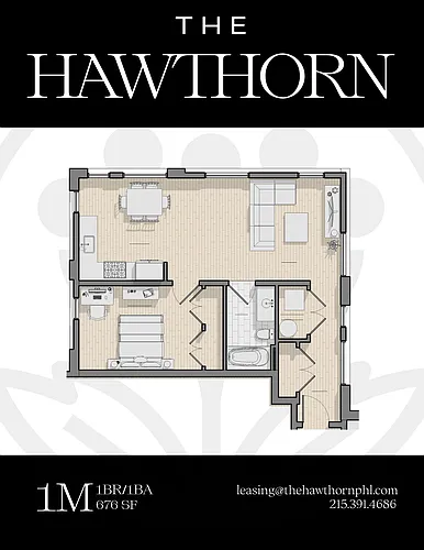 Floor plan 1M