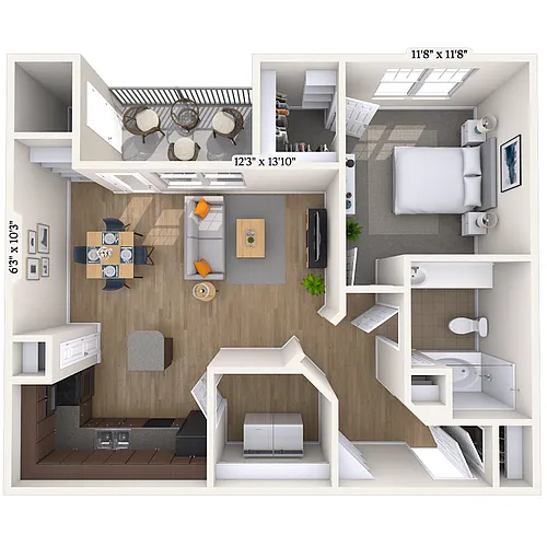 Floor plan Carlyle