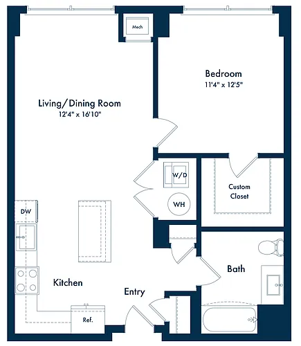 Floor plan B1