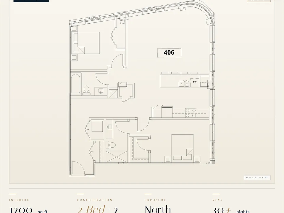 16 Kings Wharf Pl #406