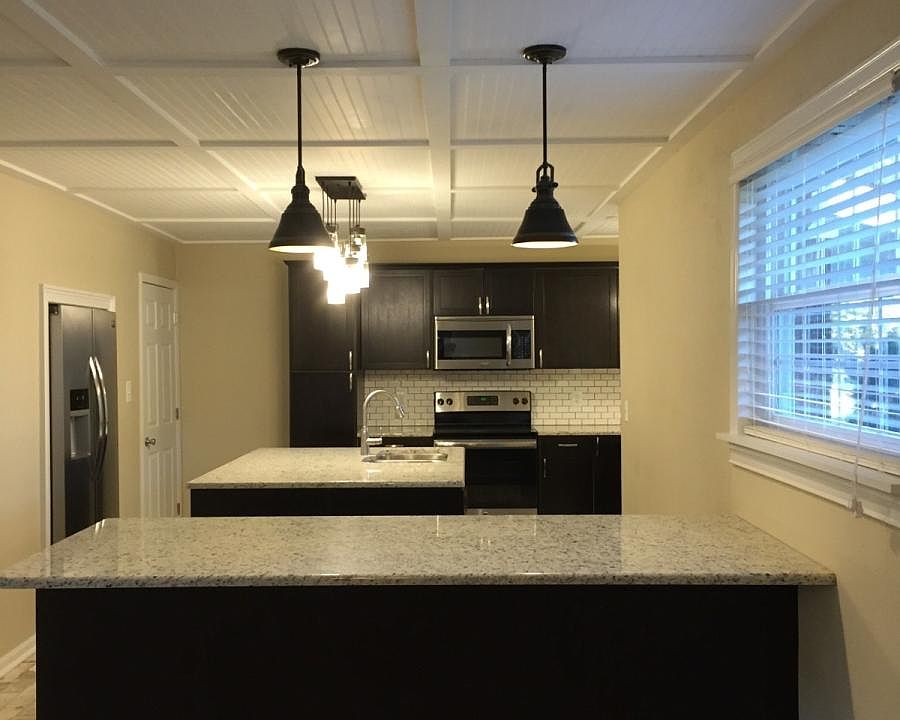 Built in bar area
