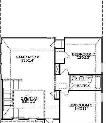 Large secondary bedrooms