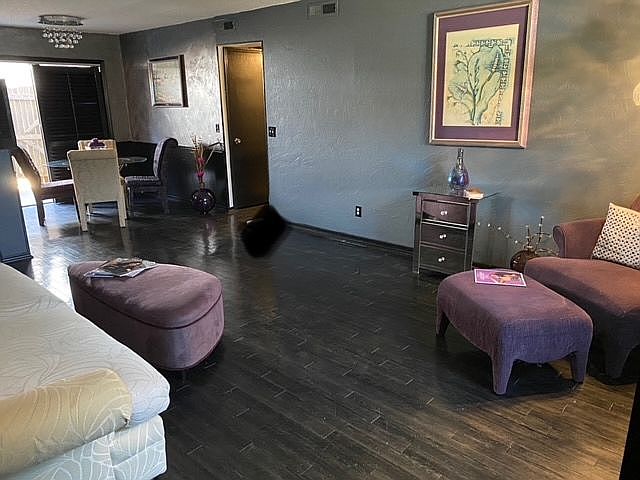 Family room-dining area