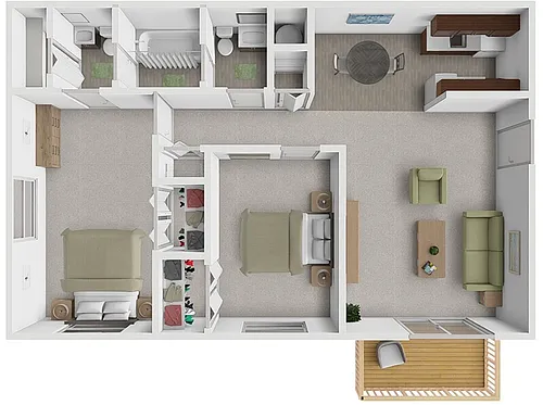 Floor plan Willow