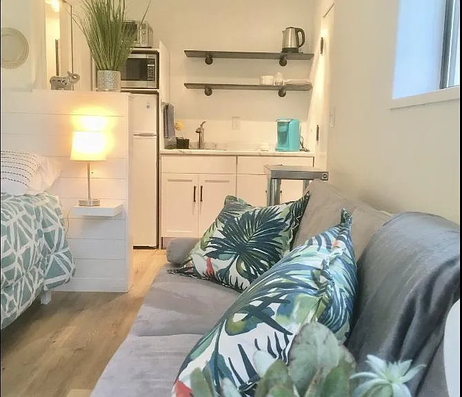 couch to kitchenette