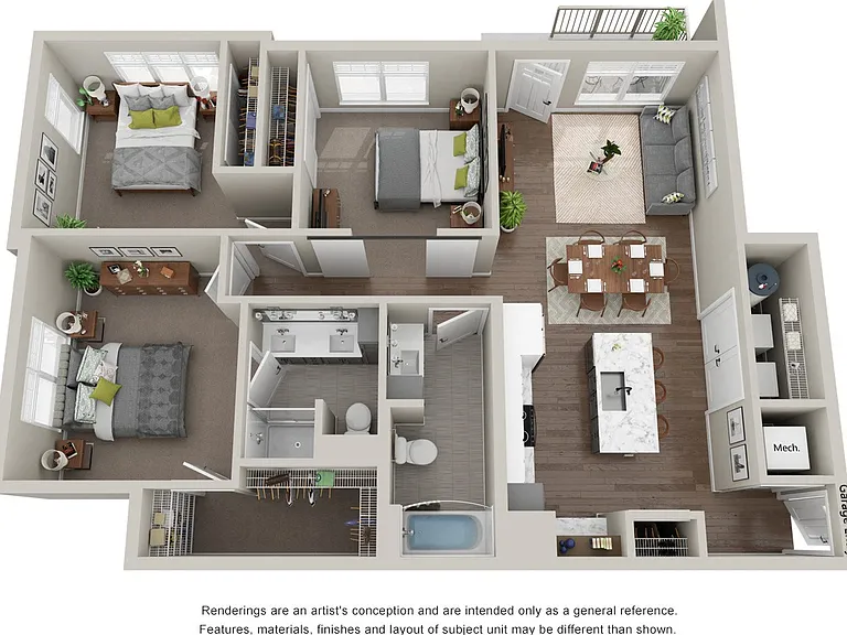 Tivoli Green Apartments & Townhomes — Photo 58