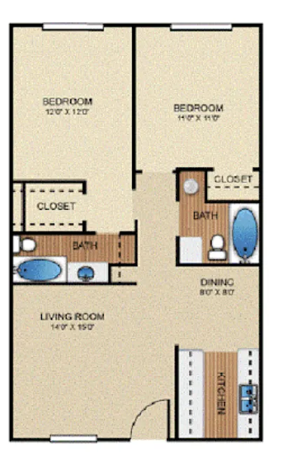 Floor plan B2