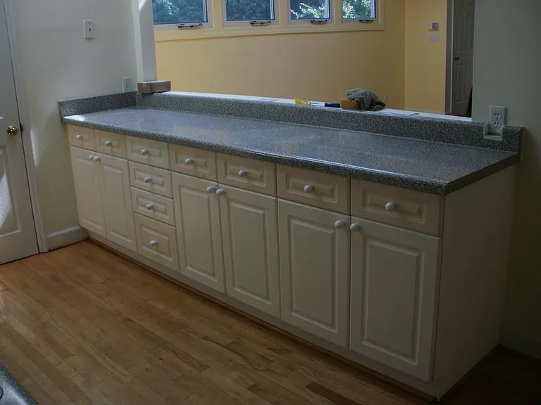 Lots of counter space and storage