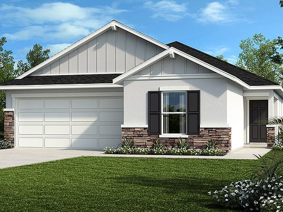 Exterior F with optional stone