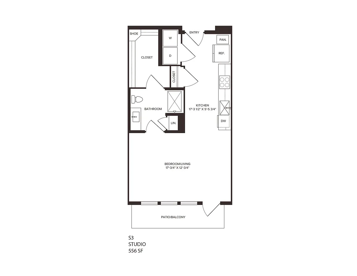 Floor plan S3