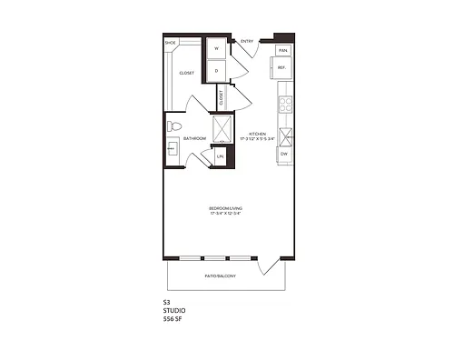 Floor plan S3