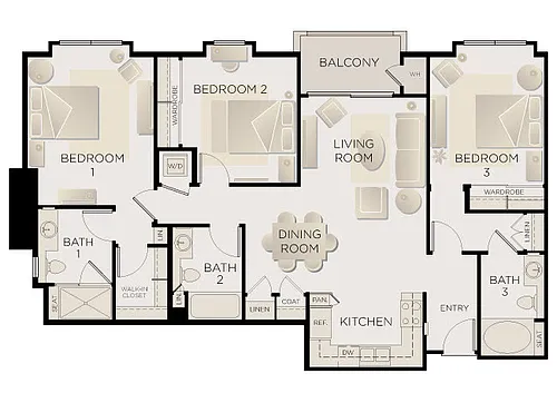 Floor plan G