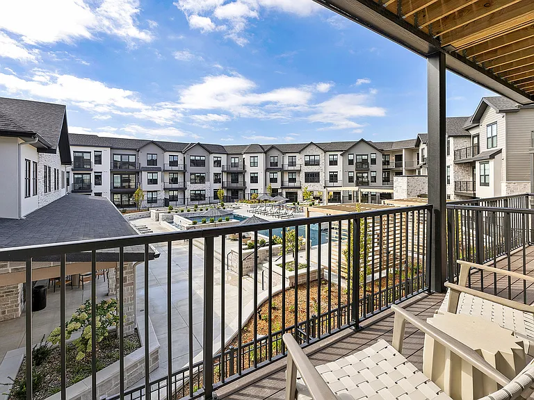 The Fieldston of Fairway - Model Home Balcony
