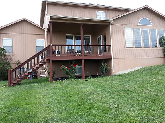 Back of House with Deck