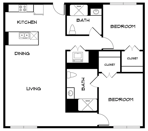 Floor plan B3HC