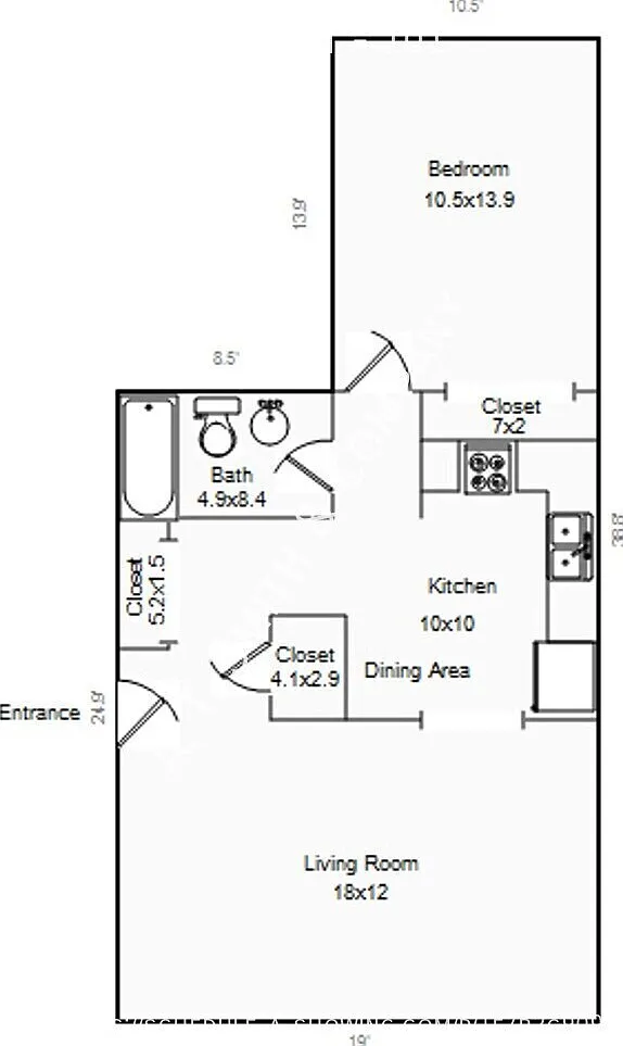 Spacious one bedroom located in Lakewood near Belmar! — Photo 2
