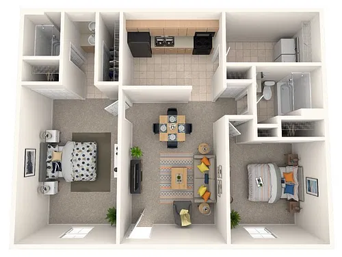 Floor plan The Hadley