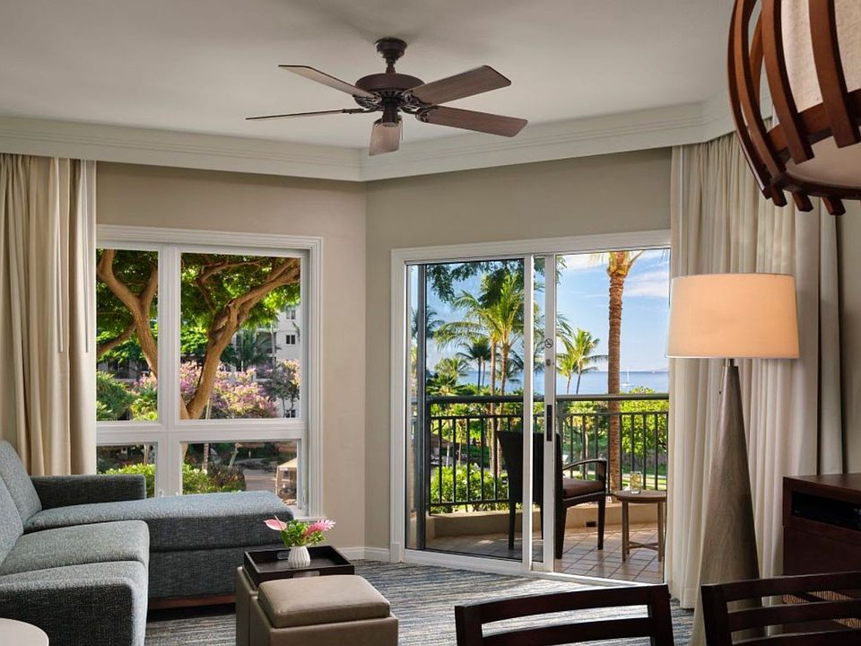 The balcony is accessible from both the bedroom and living room.