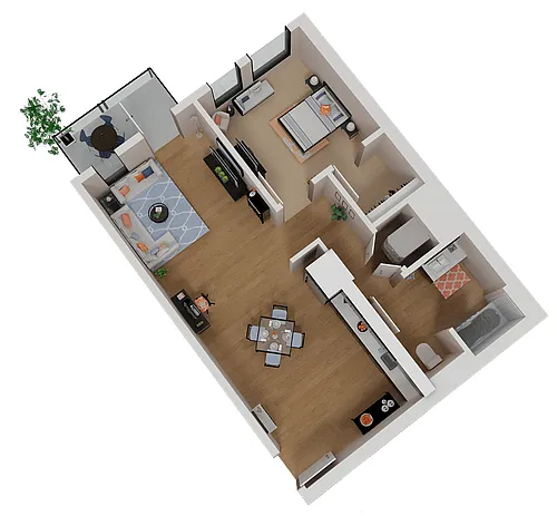 Floor plan A1A