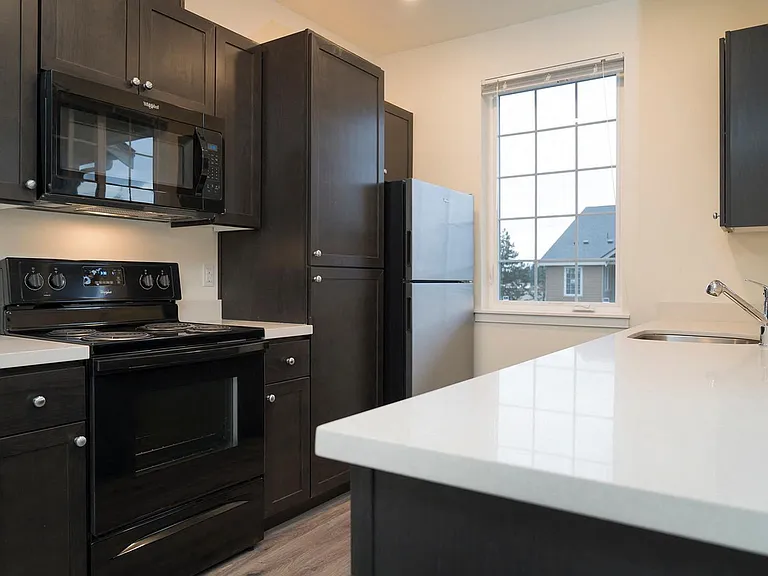 A Beautiful Kitchen in one of our Apartment Homes at 5100 Summit Apartments