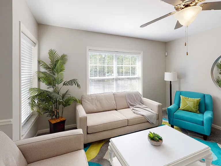 Airy Living Rooms