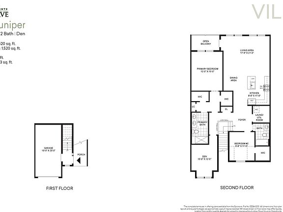 Juniper Floor Plan