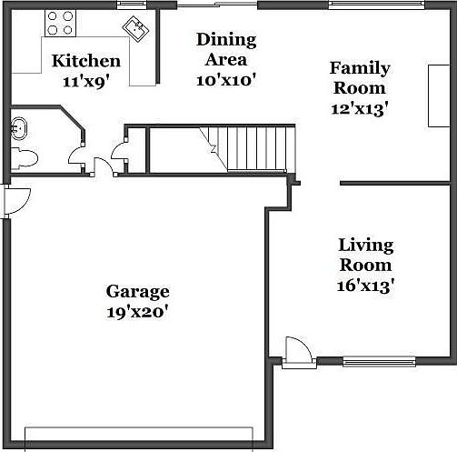 1st level floor plan