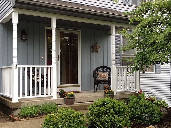 Covered front porch