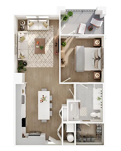 Floor plan A1