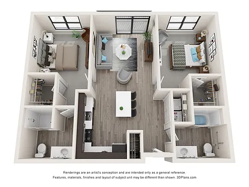Floor plan MI - Sutton