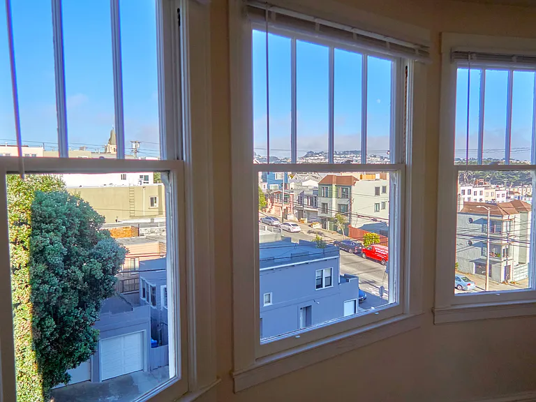 Window view from the living room