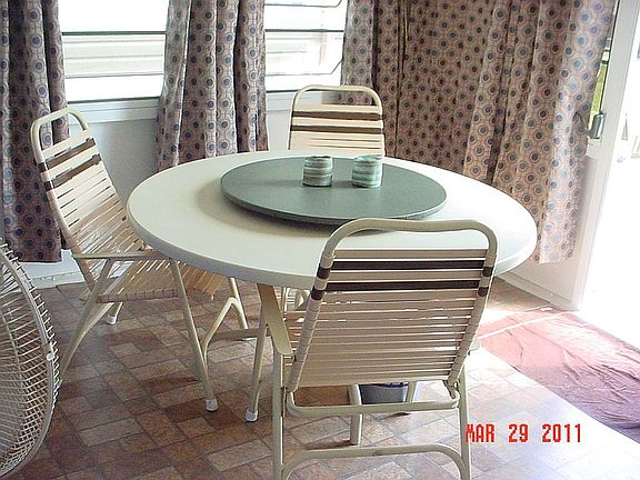    table & back room