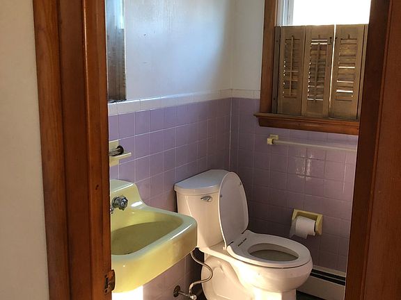 First floor powder room