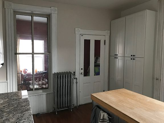 View of porch off the kitchen