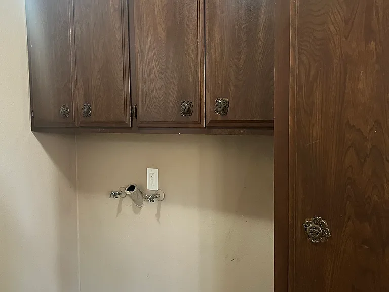 Laundry room.