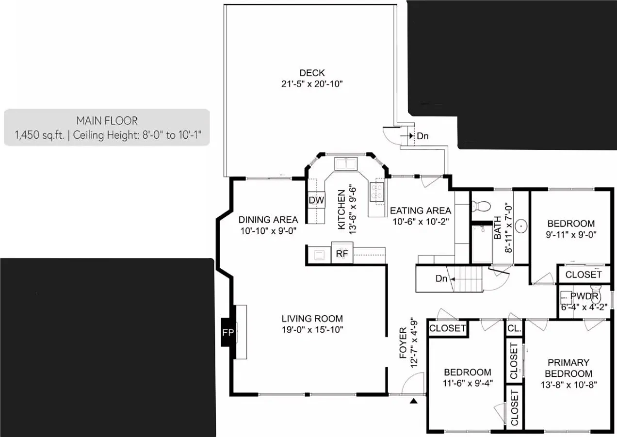 3 bed, 1.5 bath, 1450 sqft, $4,270 — Photo 1