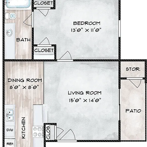 Floor plan A1/L