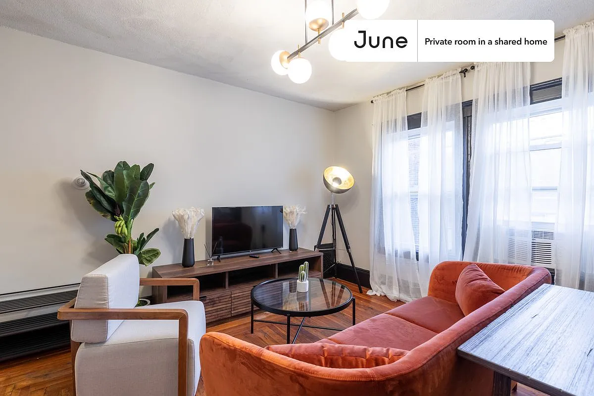 Queen bedroom in 5 bed/2 bath home in Allston #233 B — Photo 4