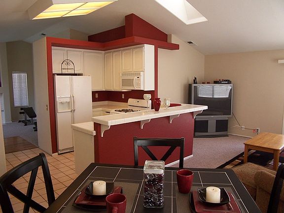 Living Room and Dining Room off Kitchen